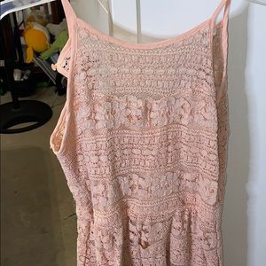 Lace romper